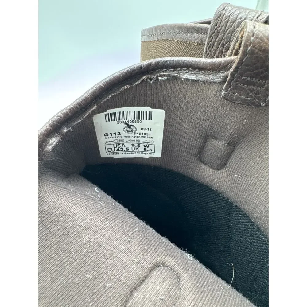 Georgia‎ Boot Homeland Steel Toe Waterproof Wellington Size 9.5 W